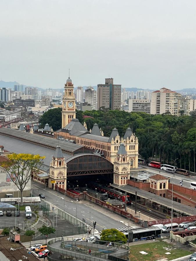 Gray One - Apto Novo, Moderno, Varanda, Poucos Passos Da Estacao Luz São Paulo Exterior foto